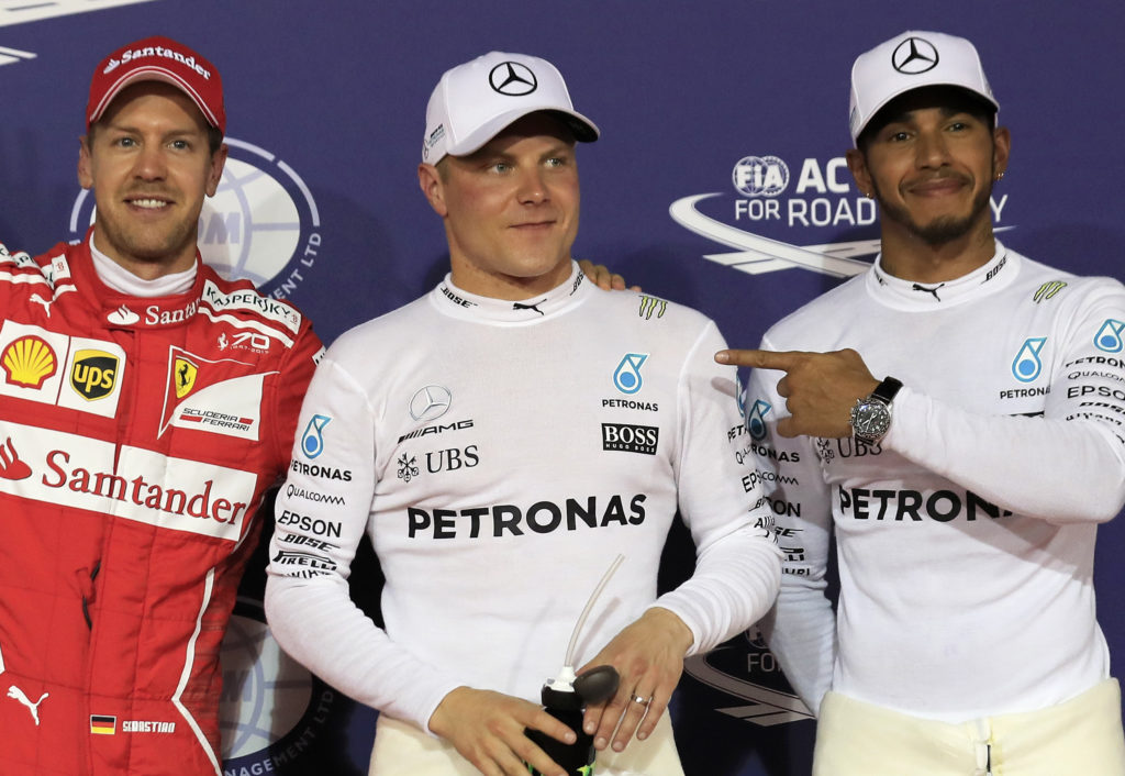 Valtteri Bottas claims his maiden pole in Bahrain GP